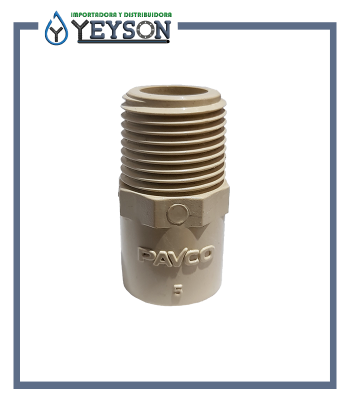 Adaptador de CPVC Pavco